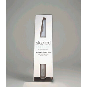 Stacked Skincare Dermaplaning Tool Kerry Benjamin Exfoliation New in Sealed Box